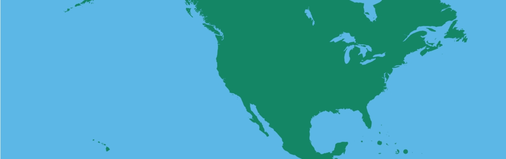 North america map